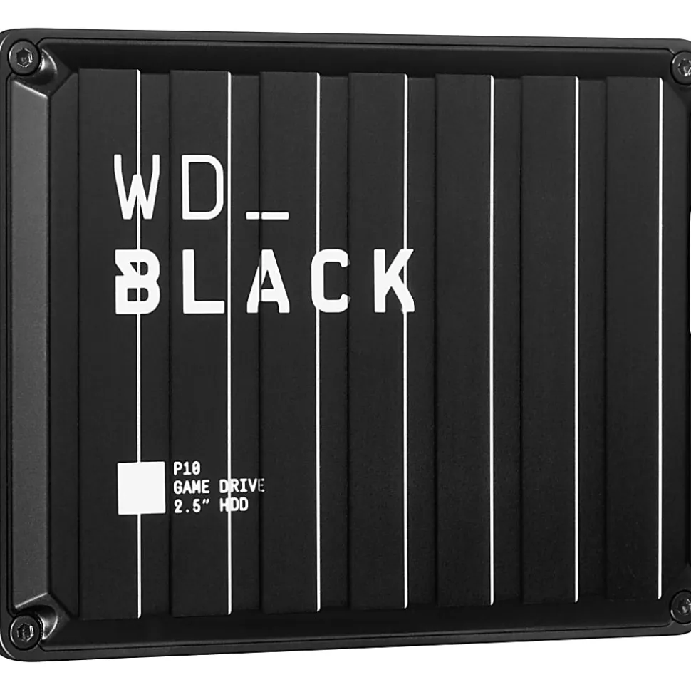 WD_BLACK P10 Game Drive Portable HDD, 2TB, Black
