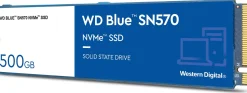 WD BLUE SN570 NVMe™ Internal SSD, 500GB, Blue