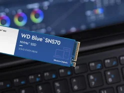 WD BLUE SN570 NVMe™ Internal SSD, 1TB, Blue