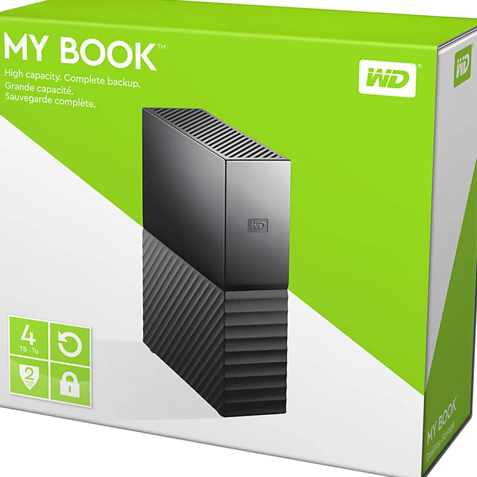WD My Book™ Desktop HDD, 4TB, Black
