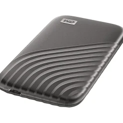 WD My Passport Portable SSD, 2TB, Gray