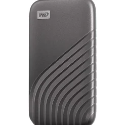 WD My Passport Portable SSD, 2TB, Gray