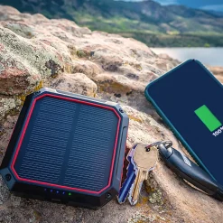 WeatherX Solar Power Bank And Light With Wireless Charger, XPC10002R