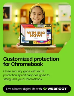 Webroot Complete Internet Security Complete + Antivirus - 5 Devices - 1-Year – Download Android, Apple iOS, Chrome, Mac OS, Windows