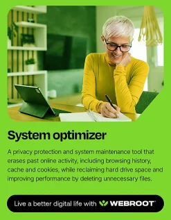 Webroot Complete Internet Security Complete + Antivirus - 5 Devices - 1-Year – Download Android, Apple iOS, Chrome, Mac OS, Windows