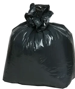Webster® EarthSense® 0.65 mil Trash Bags, 16 gal, 24"H x 31"W, 75% Recycled, Black, 500 Bags
