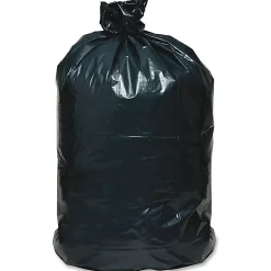 Webster Reclaim Heavy-Duty Recycled Can Liners, Extra Large Size, 56 gal, 43"x 48", 1.25 mil (32 Micron) Thickness, 100 Count - RNW4750