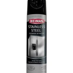 Weiman® Stainless Steel Cleaner And Polish Aerosol Spray, 17 Oz Can