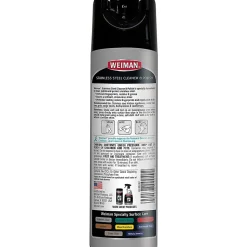 Weiman® Stainless Steel Cleaner And Polish Aerosol Spray, 17 Oz Can