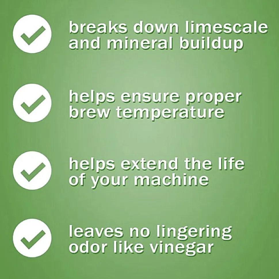 Weiman Urnex Single Brewer Liquid Cleaning Kit