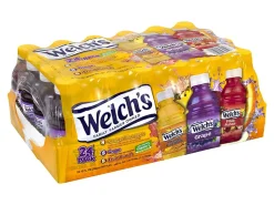 Welch's Juice, 10 Oz, Assorted Flavors, Pack Of 24 Bottles