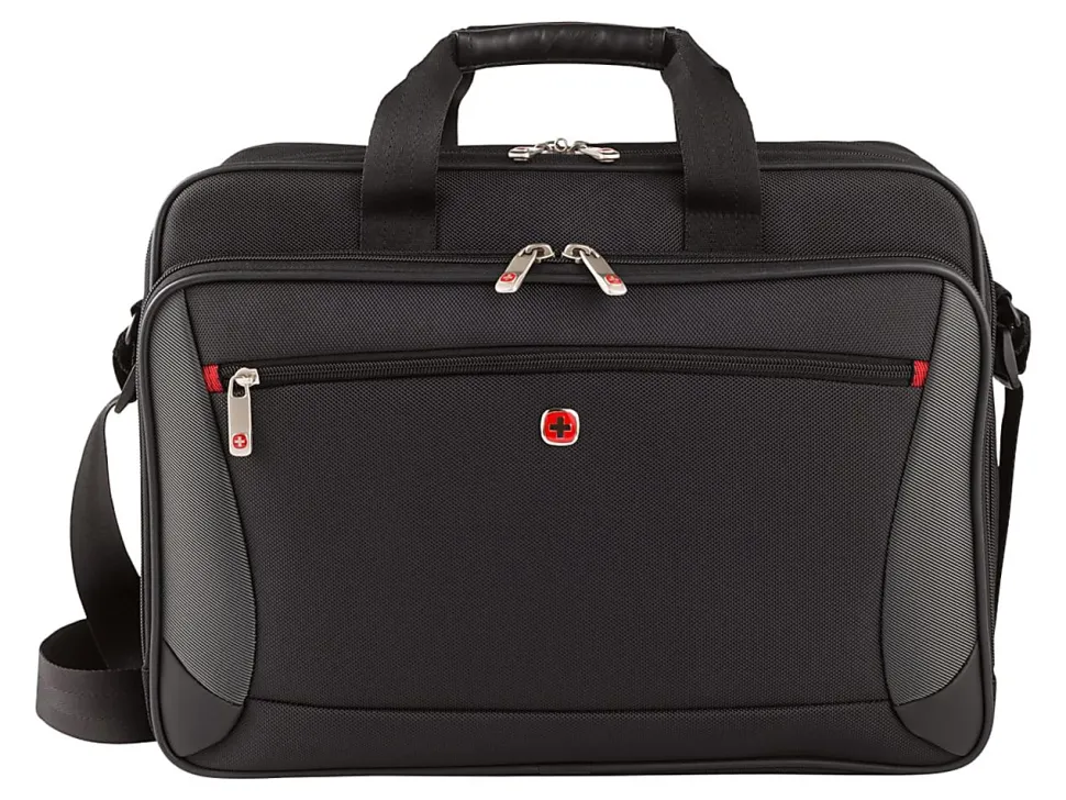 Wenger® Mainframe Briefcase With 15.6" Laptop Pocket, Black