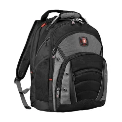 Wenger® Synergy Laptop Backpack, Black/Gray