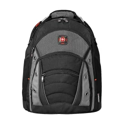 Wenger® Synergy Laptop Backpack, Black/Gray