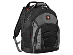 Wenger® Synergy Laptop Backpack, Black/Gray