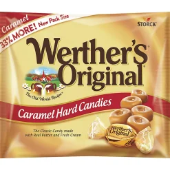 Werther's Original Hard Caramel Candies - Caramel - Individually Wrapped - 12 oz - 1 Each