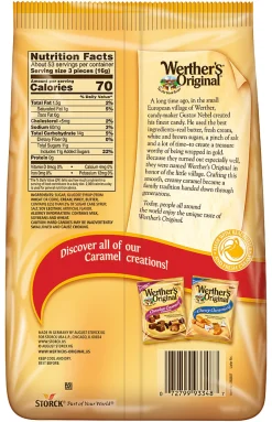 Werther's Original Soft Caramels, 25 Oz