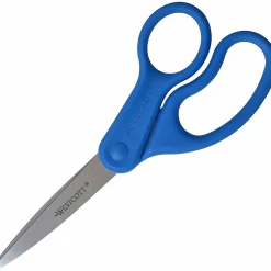 Westcott® All Purpose Preferred Stainless Steel Scissors, 8", Pointed, Blue