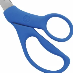 Westcott® All Purpose Preferred Stainless Steel Scissors, 8", Bent, Blue
