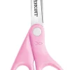 Westcott® All-Purpose Value Stainless Steel Scissors, 8", Straight, Pink Ribbon