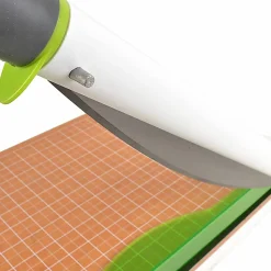 Westcott® CarboTitanium Guillotine Heavy-Duty Trimmer, 18", White/Green