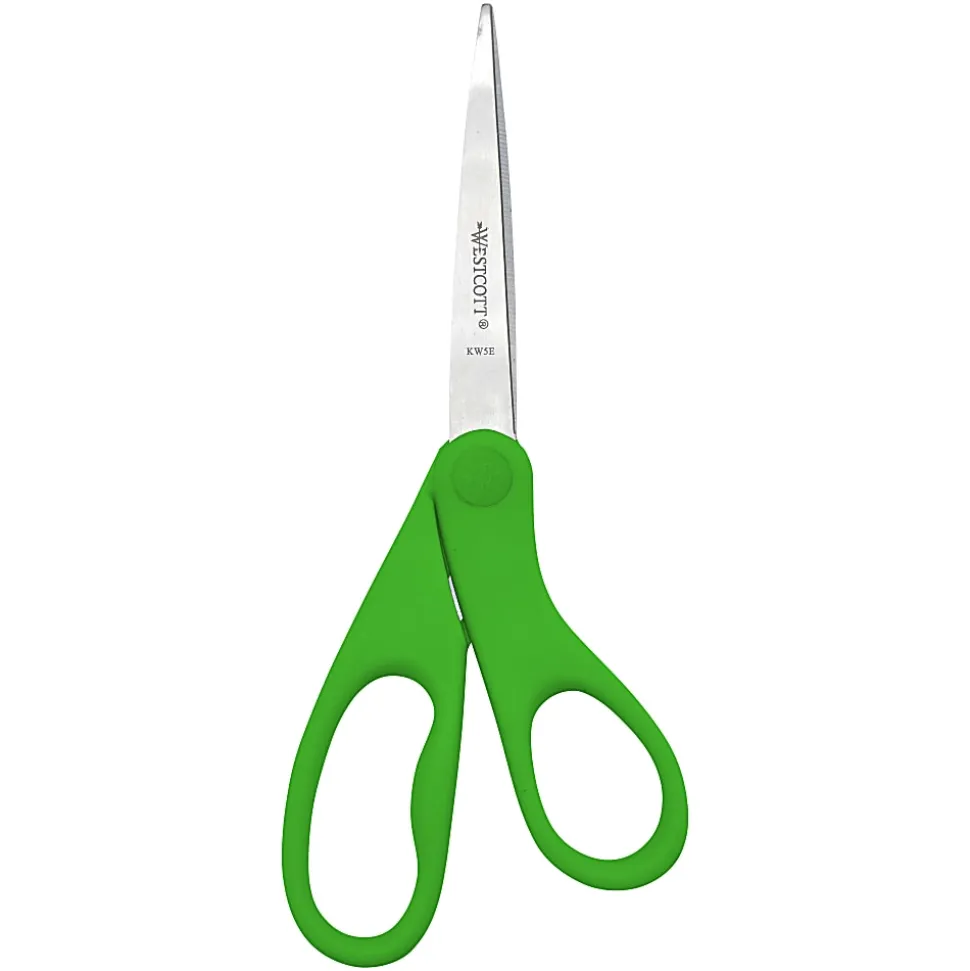 Westcott 7in Student Scissors Assorted Colors 2pk