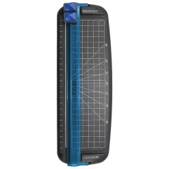 Westcott® Multi-Purpose Personal Trimmer, 12" x 4 3/4", Black/Blue