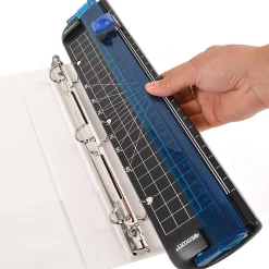 Westcott® Multi-Purpose Personal Trimmer, 12" x 3/12", Black/Blue