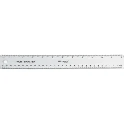 Westcott® Shatterproof Ruler, 12", Clear