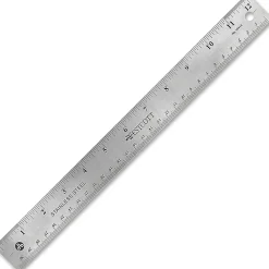 Westcott® Stainless Steel Ruler, 12"/30cm
