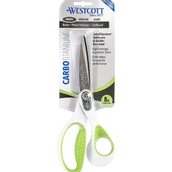Westcott® Straight Carbo Titanium Scissors, 8