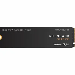 Western Digital BLACK™ SN770 NVMe™ SSD, 2TB, Black