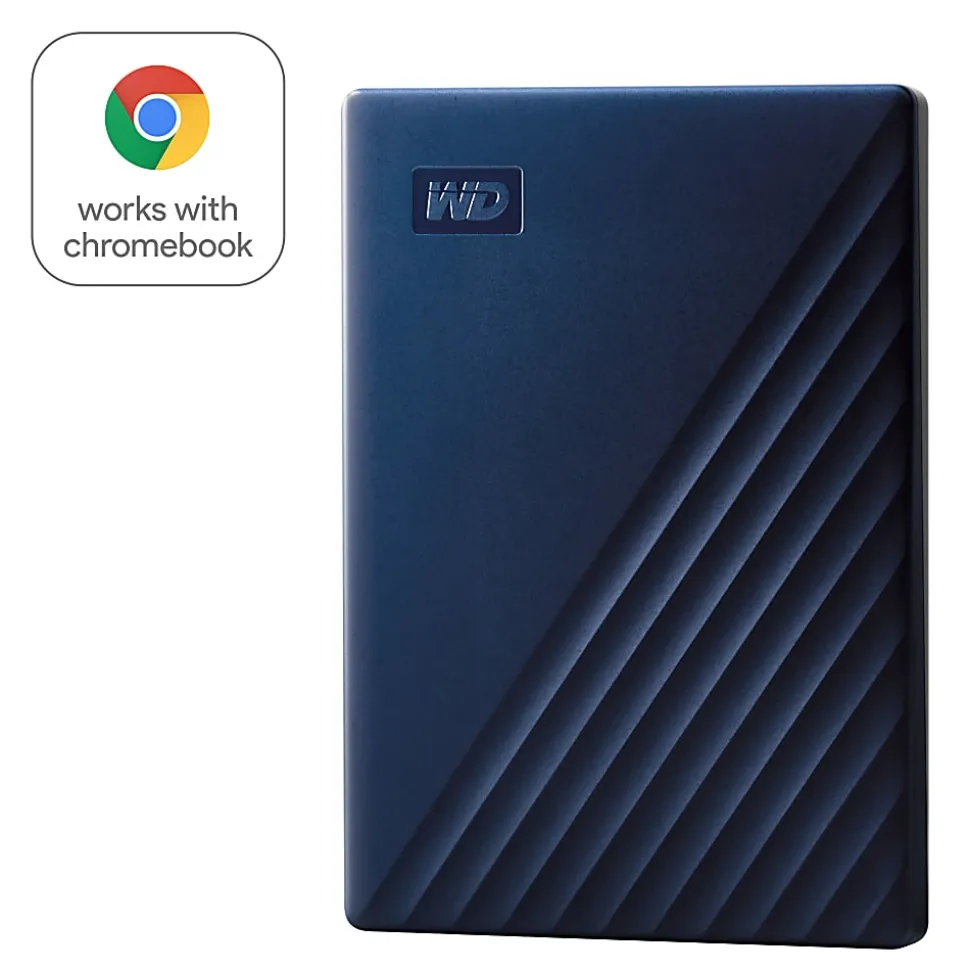 Western Digital Drive™ for Chromebook, 2TB, Midnight Blue