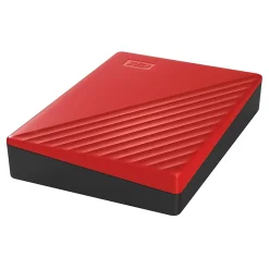 Western Digital My Passport™ Portable HDD, 4TB, Red