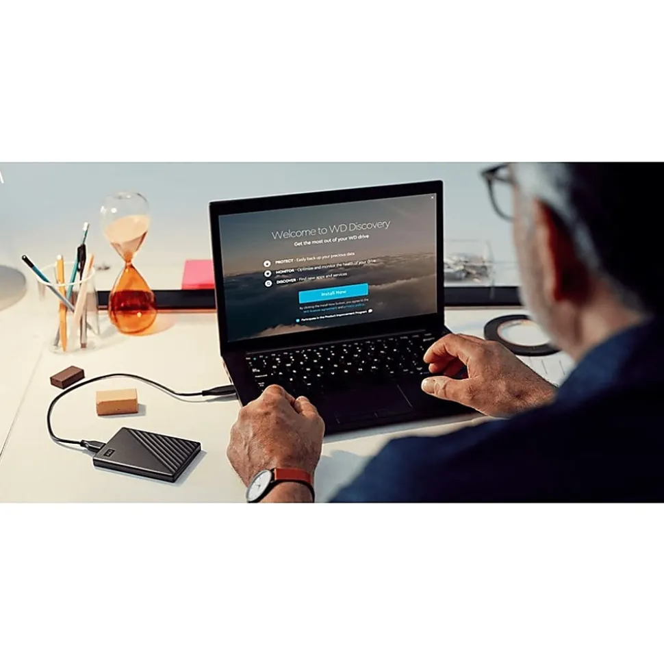 Western Digital My Passport™ Portable HDD, 1TB, Black
