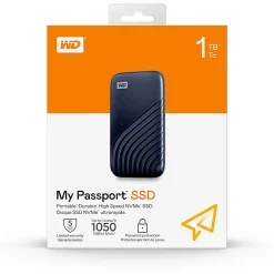 Western Digital My Passport™ Portable SSD, 1TB, Blue
