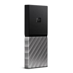 Western Digital My Passport™ Portable SSD, 512GB, Black/Silver