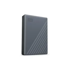 Western Digital My Passport® USB-C™ Portable Hard Drive, 5TB, Silicon Gray