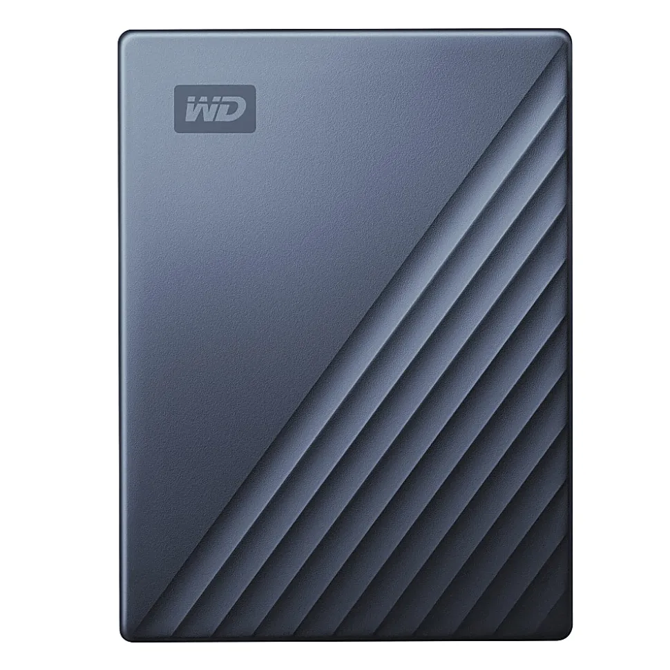 Western Digital My Passport® USB-C™ Portable Hard Drive, 5TB, Silicon Gray