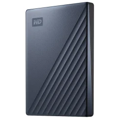 Western Digital My Passport® USB-C™ Portable Hard Drive, 5TB, Silicon Gray