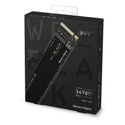 Western Digital WD_BLACK SN750 NVMe SSD, 2TB, Black