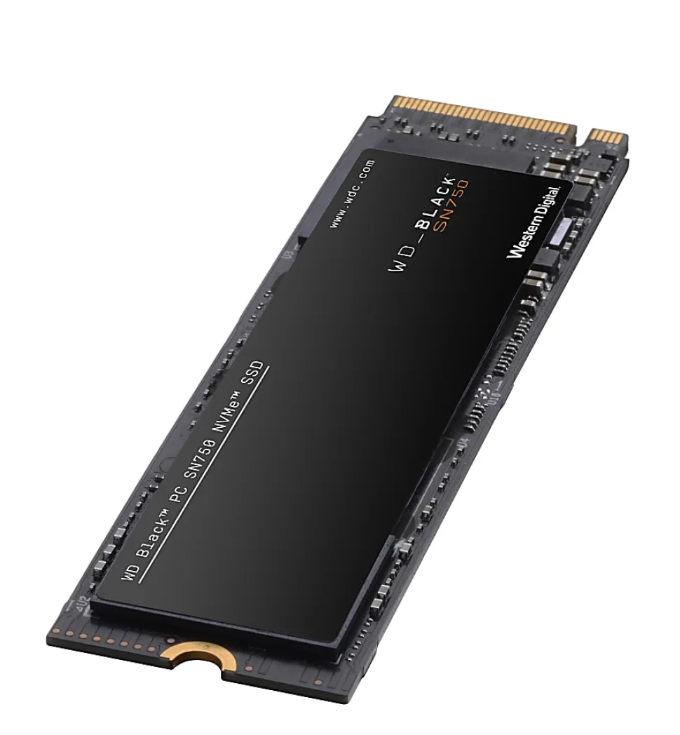Western Digital WD_BLACK SN750 NVMe SSD, 500GB, Black