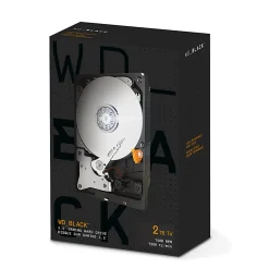 Western Digital® WD Black™ SATA Internal Hard Drive, 2TB, Black