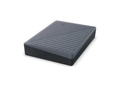 Western Digital WD My Passport® Portable Hard Drive, 4TB, Silicon Gray