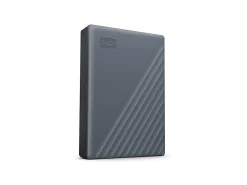 Western Digital WD My Passport® Portable Hard Drive, 4TB, Silicon Gray