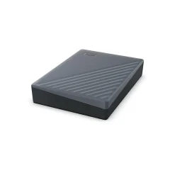 Western Digital WD My Passport® Portable Hard Drive, 4TB, Silicon Gray