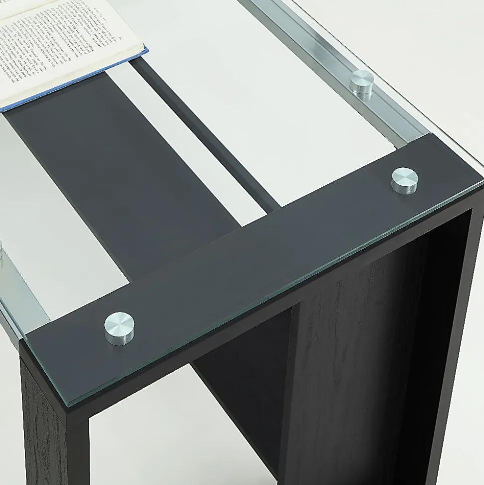 Whalen® Jasper 60"W L-Shape Corner Desk, Espresso