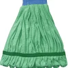 Wilen Super Sorb Microfiber Mop, 5” Headband, Green