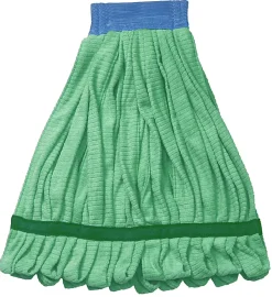Wilen Super Sorb Microfiber Mop, 5” Headband, Green