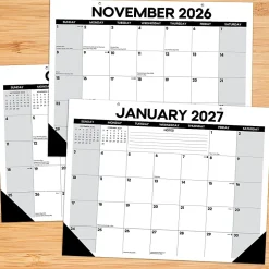 Willow Creek Press Academic Monthly Desk Pad Calendar, 17" x 22", Basic, July 2026 - June 2027, Total Qty 1